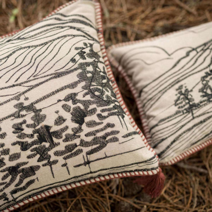 Coussin Brodé Dusko  