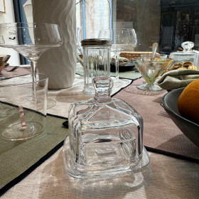 Beurrier Individuel Cloche en Verre 
