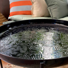 Plateau Molitor en Métal Service ou de Table 