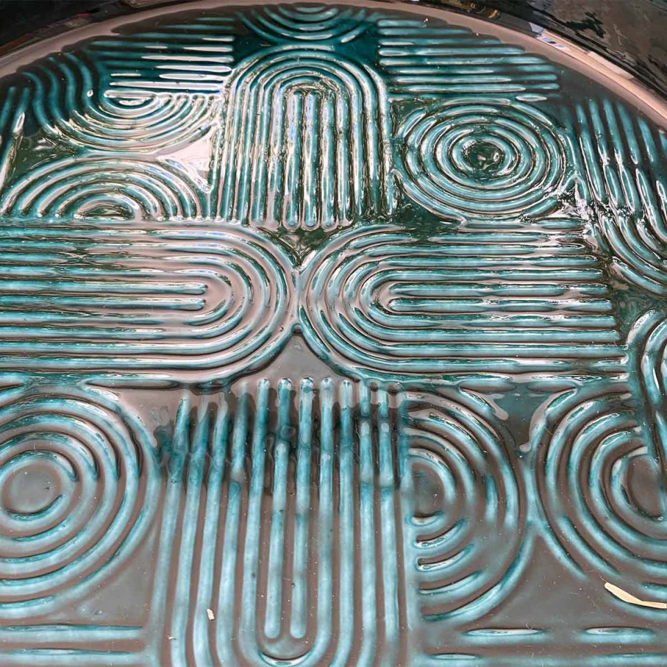 Plateau Molitor en Métal Service ou de Table 