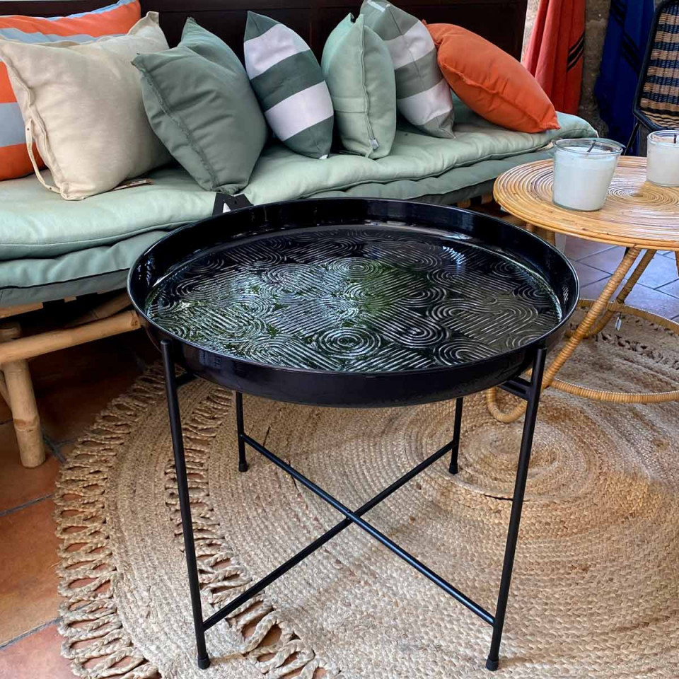 Trépied Berbère pour Plateau Molitor en Métal  