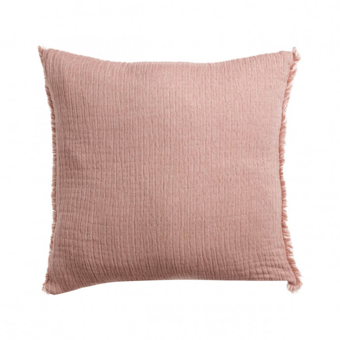 Coussin en Coton Recyclé EMILIO - Vivaraise | Impression lin