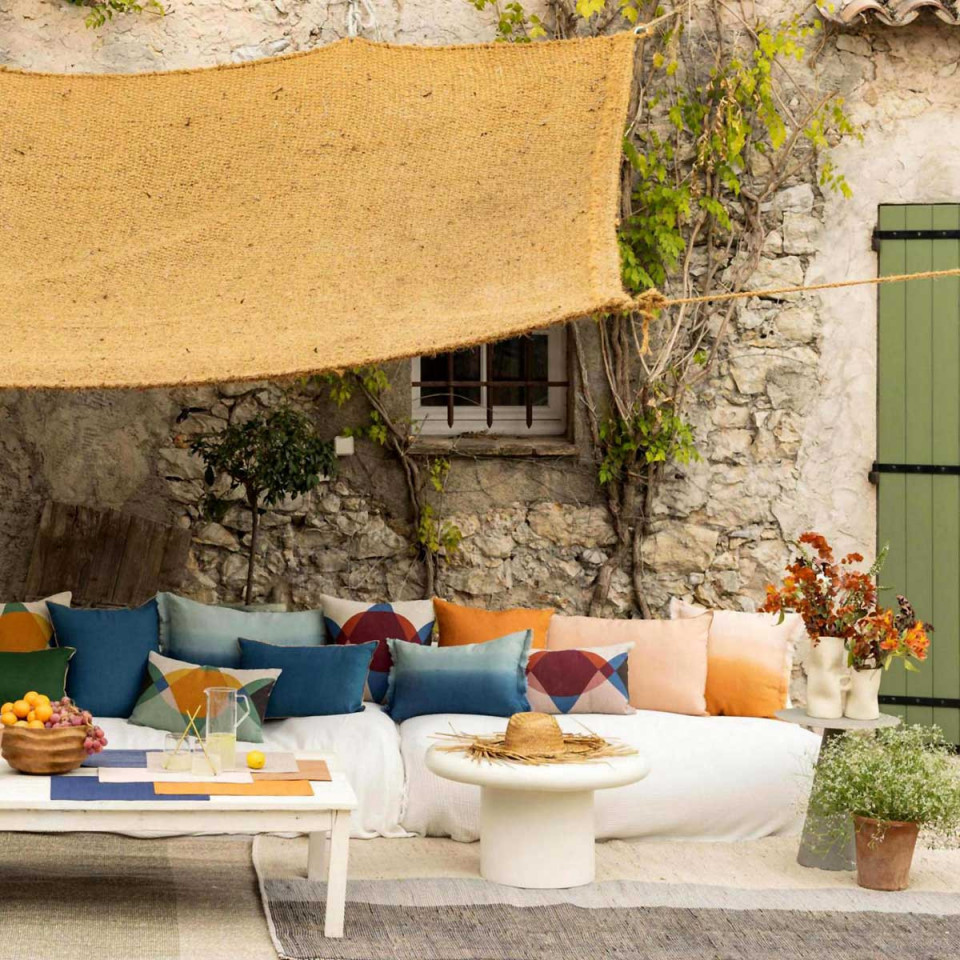 Coussin Zeff Céleste  