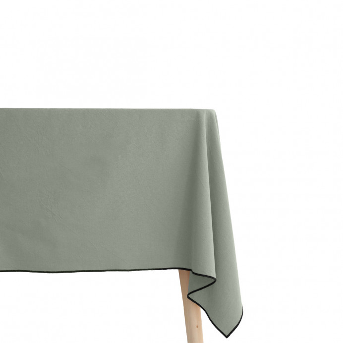 Vent du Sud Nappe de Table HONO en Coton Teint Lavé