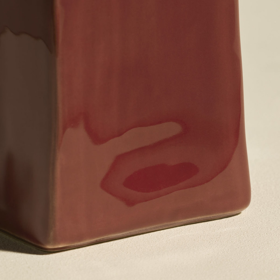 Vase NOMAD carmin - Maison Sarah Lavoine