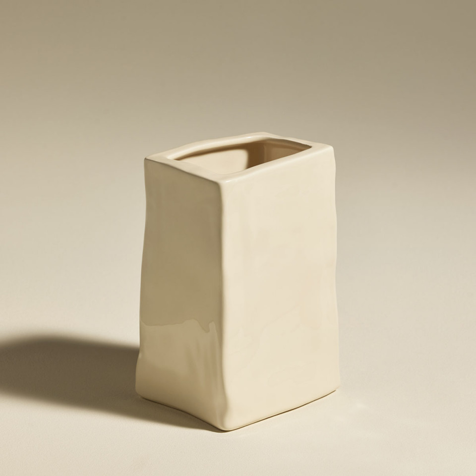 Vase NOMAD ecru - Maison Sarah Lavoine