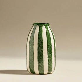 Vase Décoratif RIVIERA vert - MAISON SARAH LAVOINE
