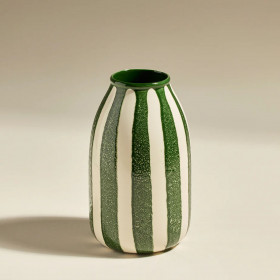 Vase Décoratif RIVIERA vert - MAISON SARAH LAVOINE