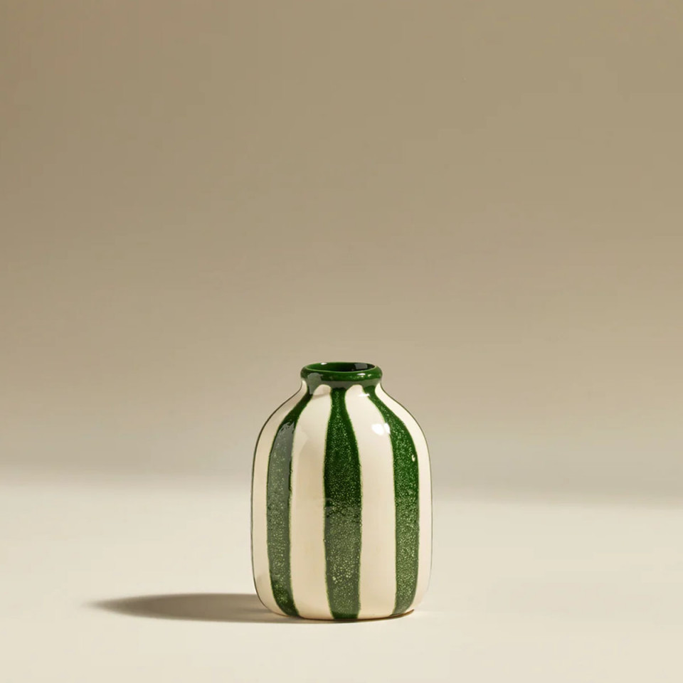 Vase Décoratif RIVIERA vert - MAISON SARAH LAVOINE