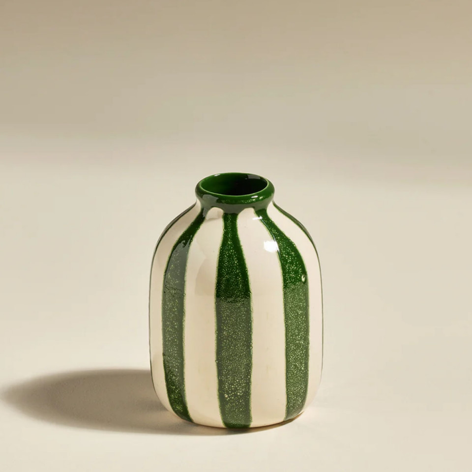 Vase Décoratif RIVIERA vert - MAISON SARAH LAVOINE