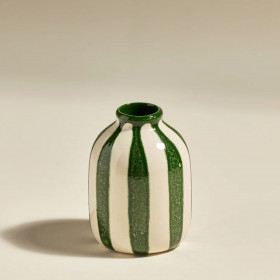 Vase Décoratif RIVIERA vert - MAISON SARAH LAVOINE