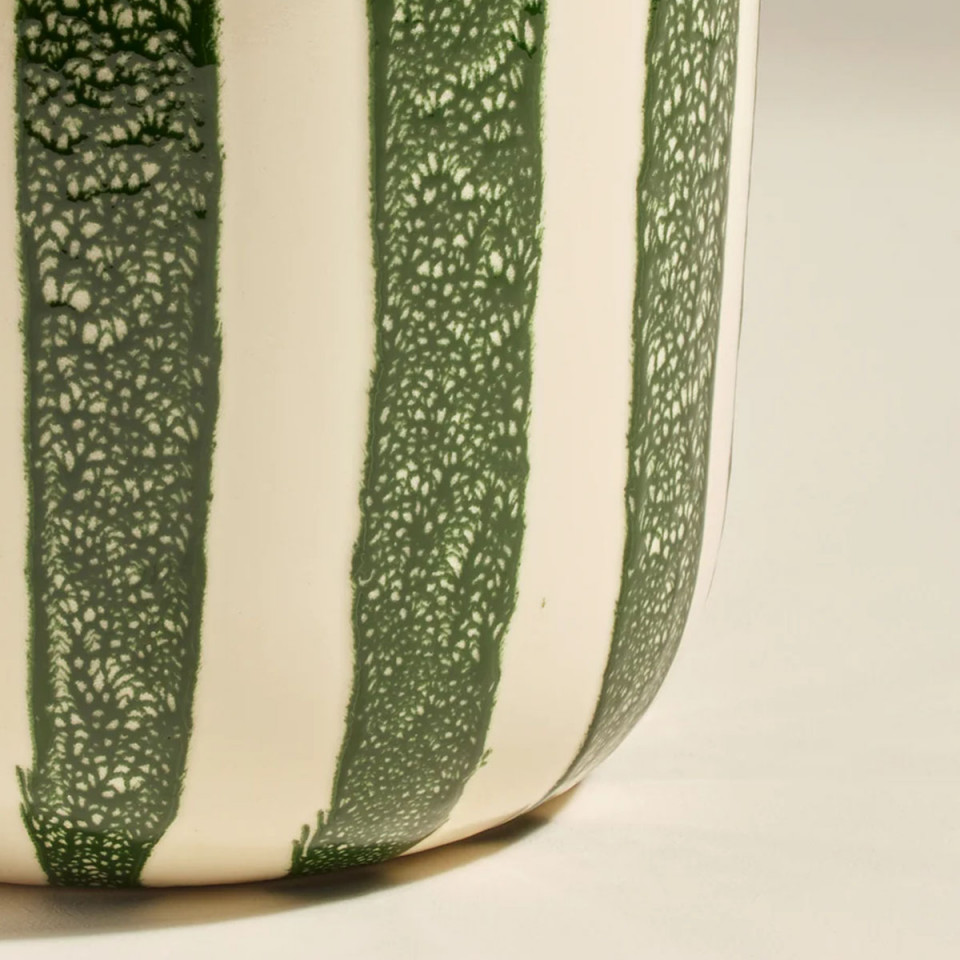 Vase Décoratif RIVIERA vert - MAISON SARAH LAVOINE