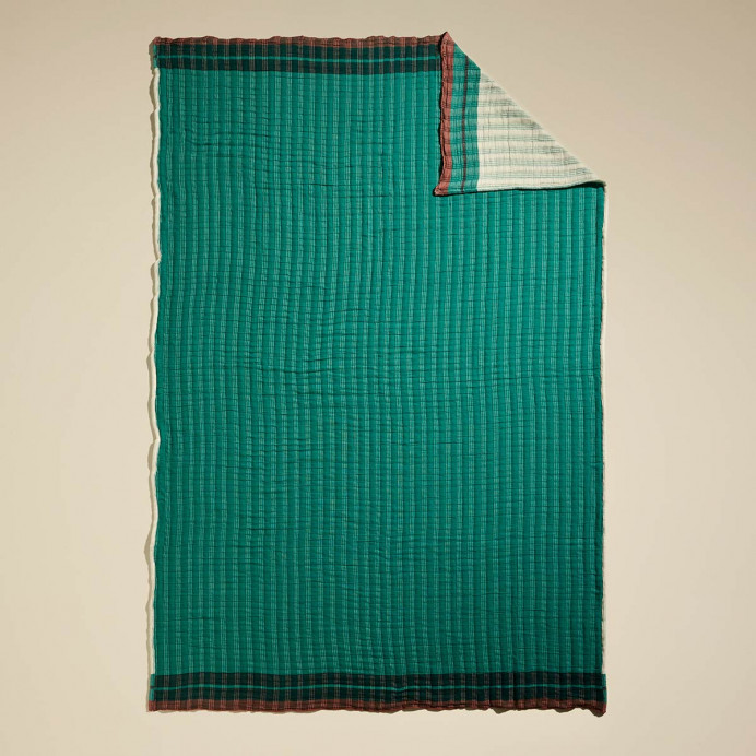 Plaid CAMINO amazonite - Maison Sarah Lavoine
