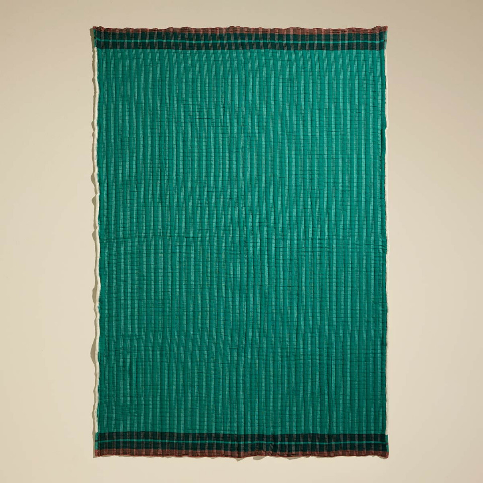 Plaid CAMINO amazonite - Maison Sarah Lavoine
