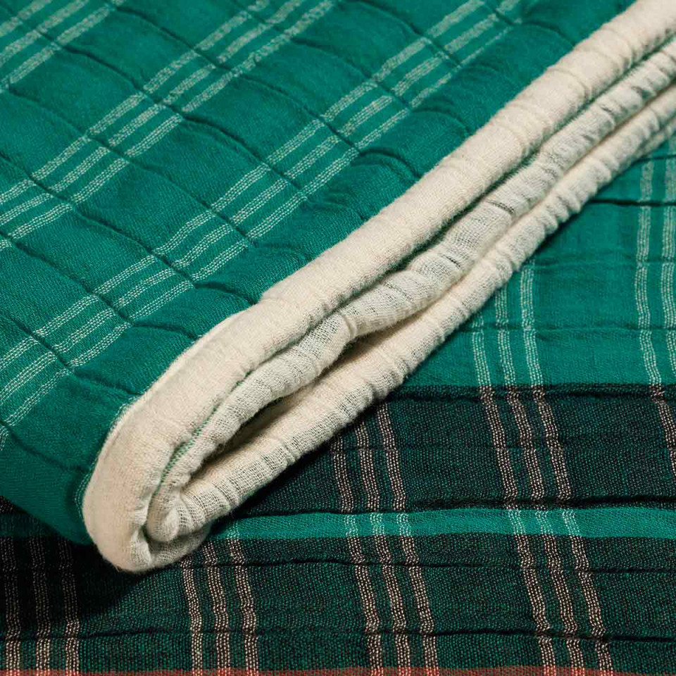 Plaid CAMINO amazonite - Maison Sarah Lavoine