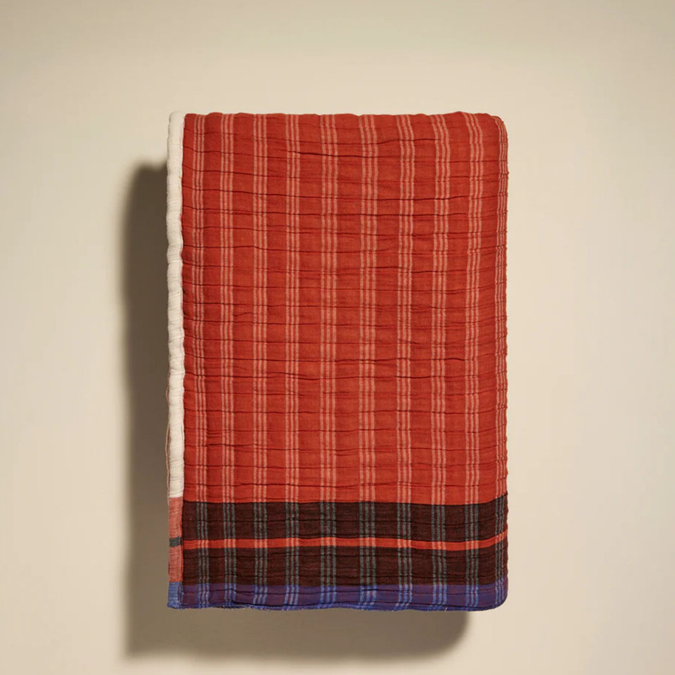 Plaid CAMINO terracotta - Maison Sarah Lavoine