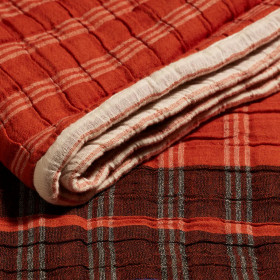 Plaid CAMINO terracotta - Maison Sarah Lavoine
