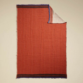 Plaid CAMINO terracotta - Maison Sarah Lavoine