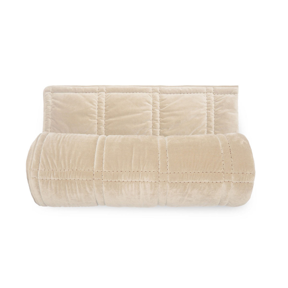 Couvre Lit Velours Surpiqué NANOOK  