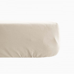 Drap Housse en Lin Lavé SONATE  