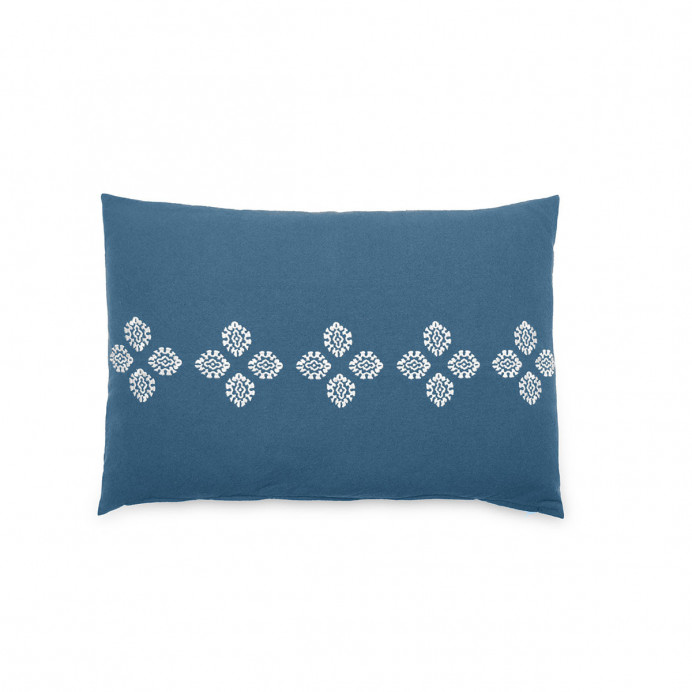 Housse de Coussin Brodé BANDANA