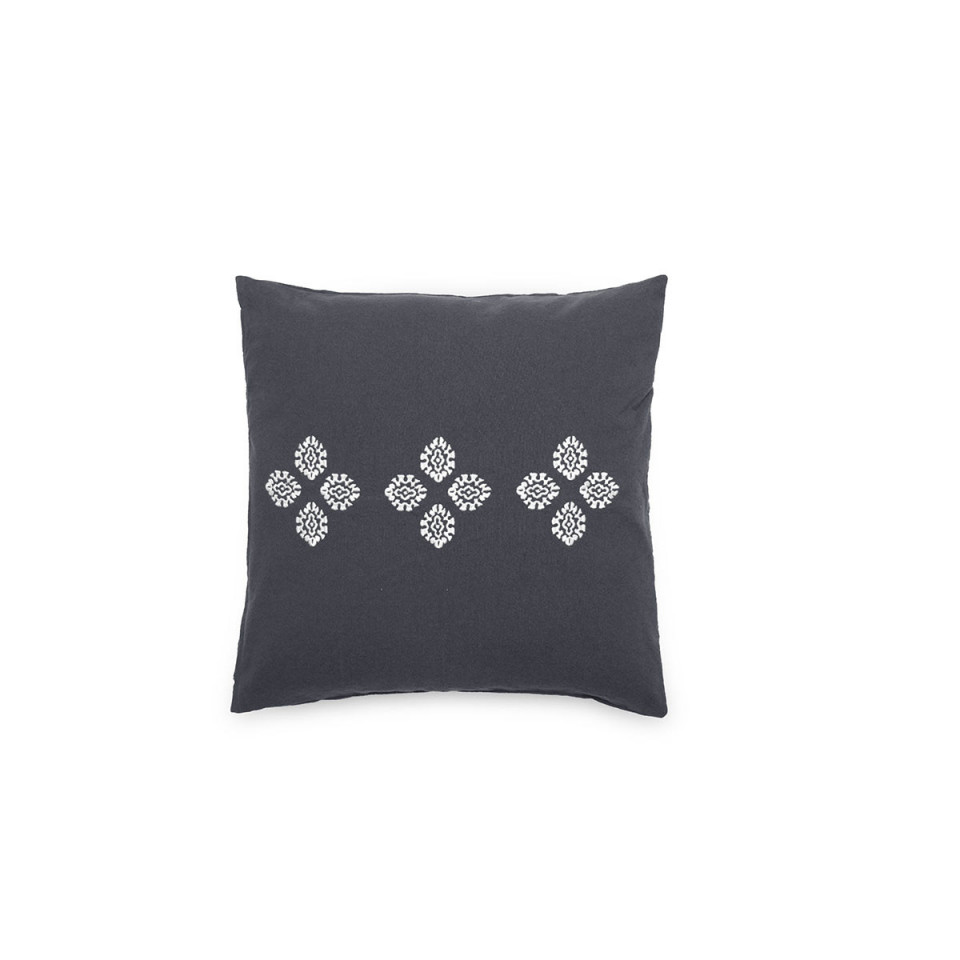 Housse de Coussin Brodé BANDANA  