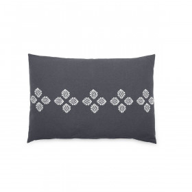Housse de Coussin Brodé BANDANA  