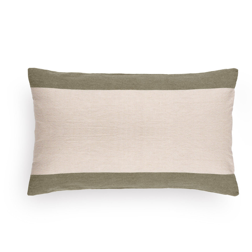 Housse de Coussin Rayé JANIS  