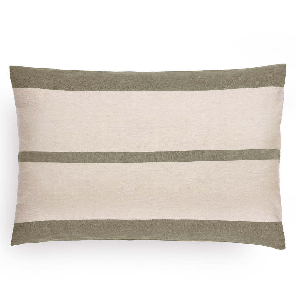 Housse de Coussin Rayé JANIS  