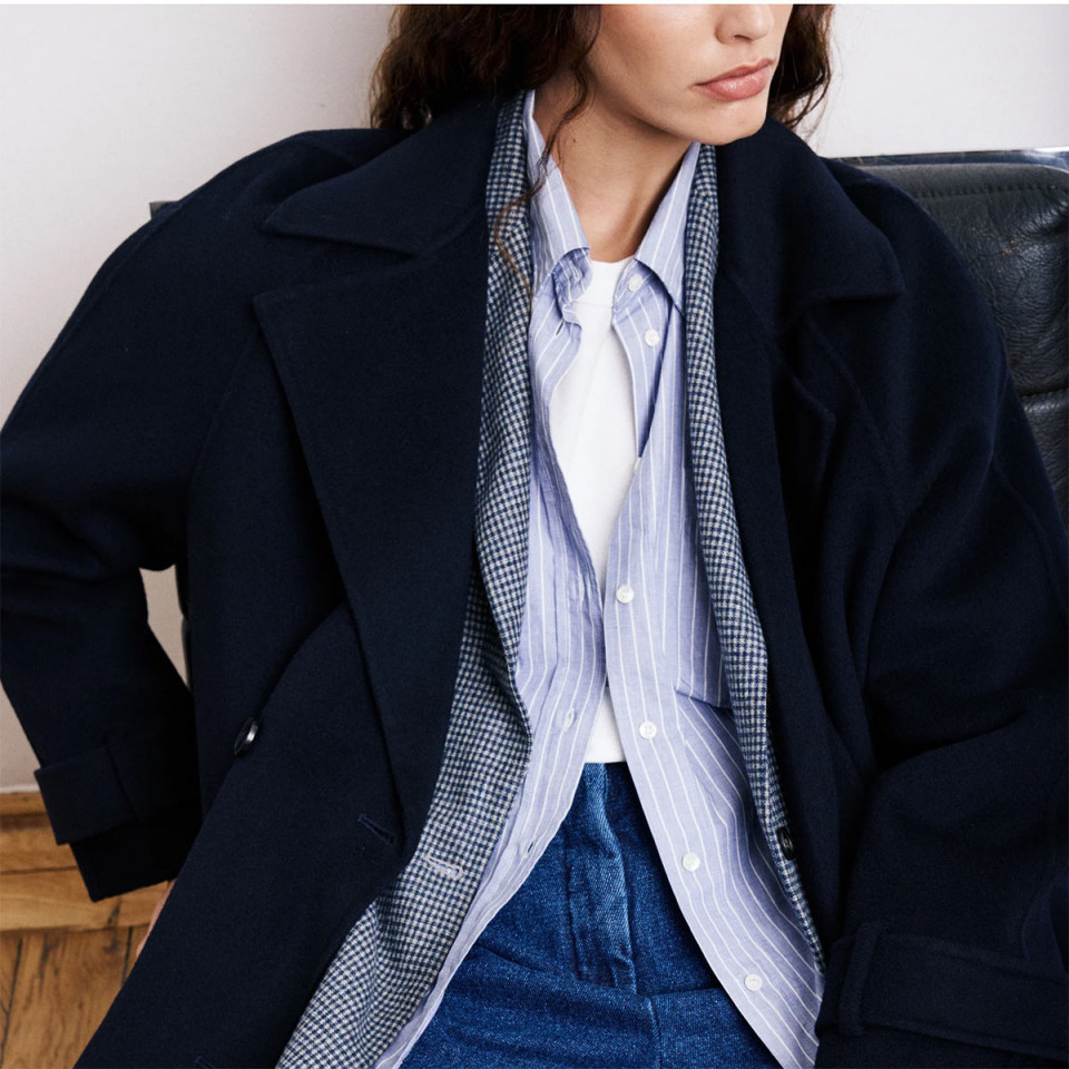 Caban en Laine VARDA COAT