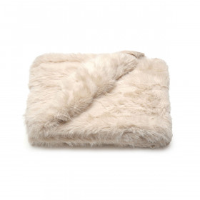Couvre-lit Maxi Plaid en Fourrure LHASSA 