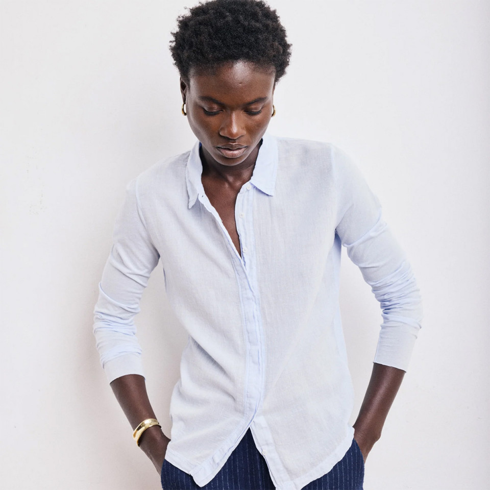 Chemise bi-matière TABO SHIRT sky hartford