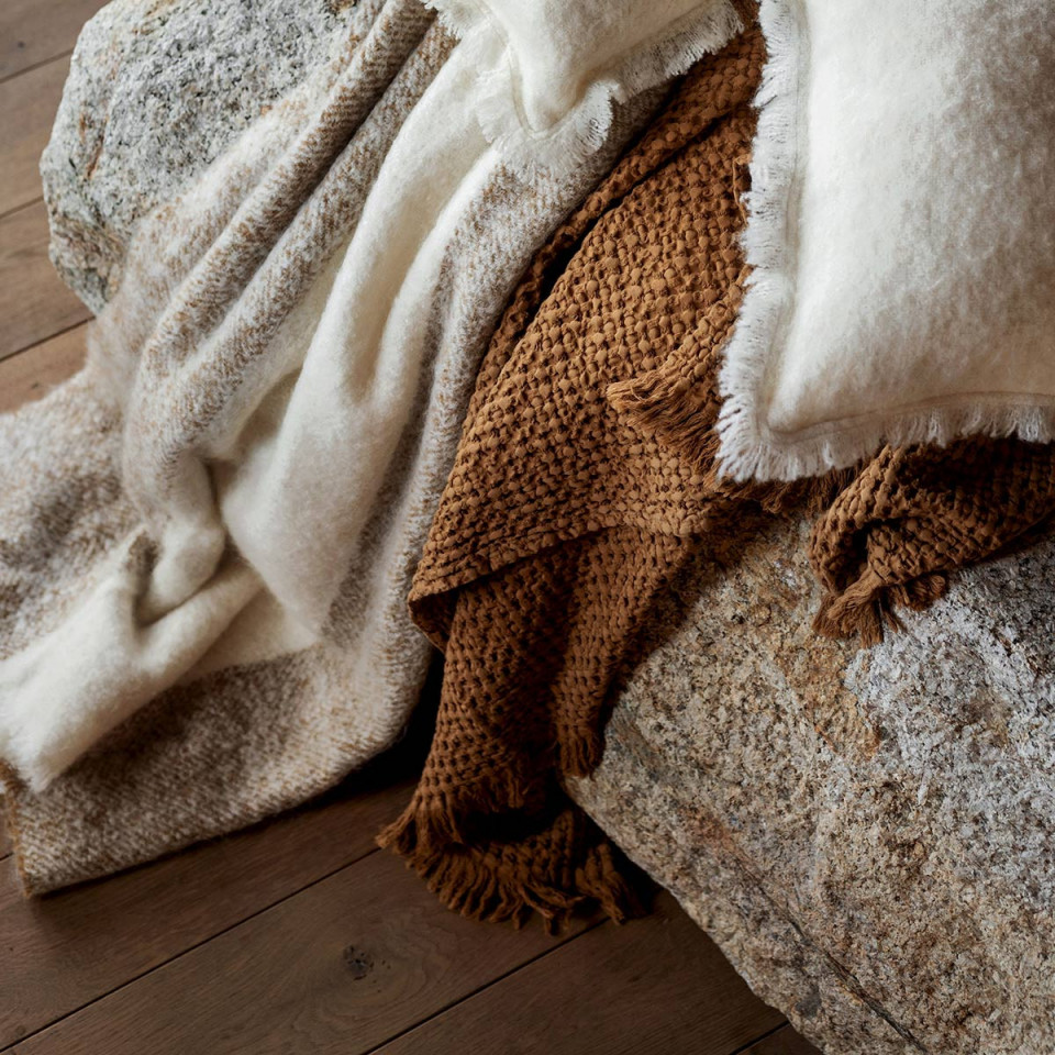 Plaid Frangé MEGEVE 