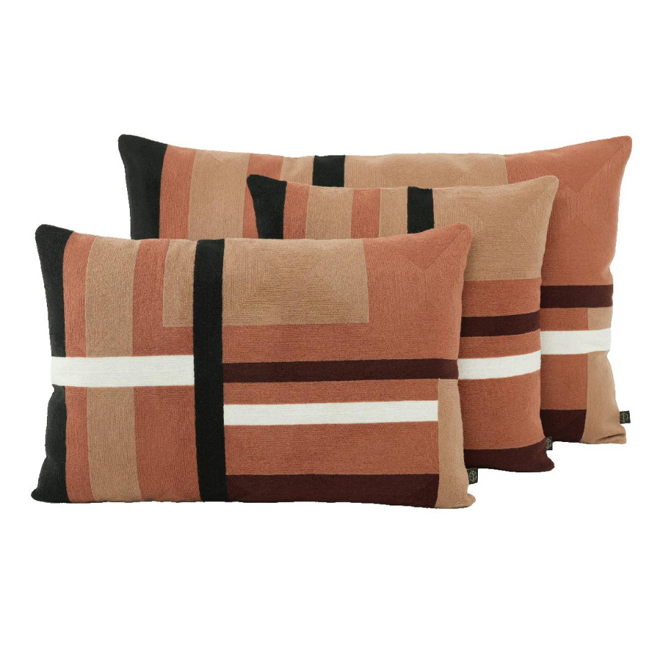 Housse de Coussin Brodé ARIZONA