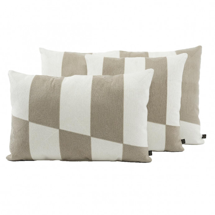 Housse de Coussin Brodé Graphique SIDNEY