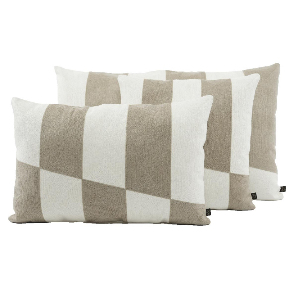 Housse de Coussin Brodé Graphique SIDNEY