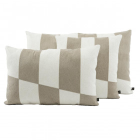 Housse de Coussin Brodé Graphique SIDNEY