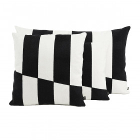 Housse de Coussin Brodé Graphique SIDNEY