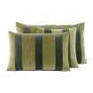Housse de Coussin  Velours à Rayures RIO