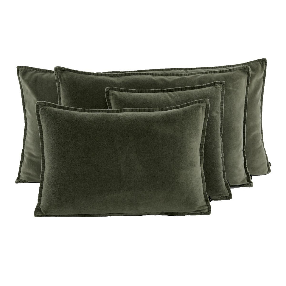 Housse de Coussin En Velours MANHATTAN