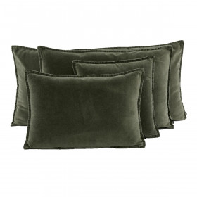 Housse de Coussin En Velours MANHATTAN