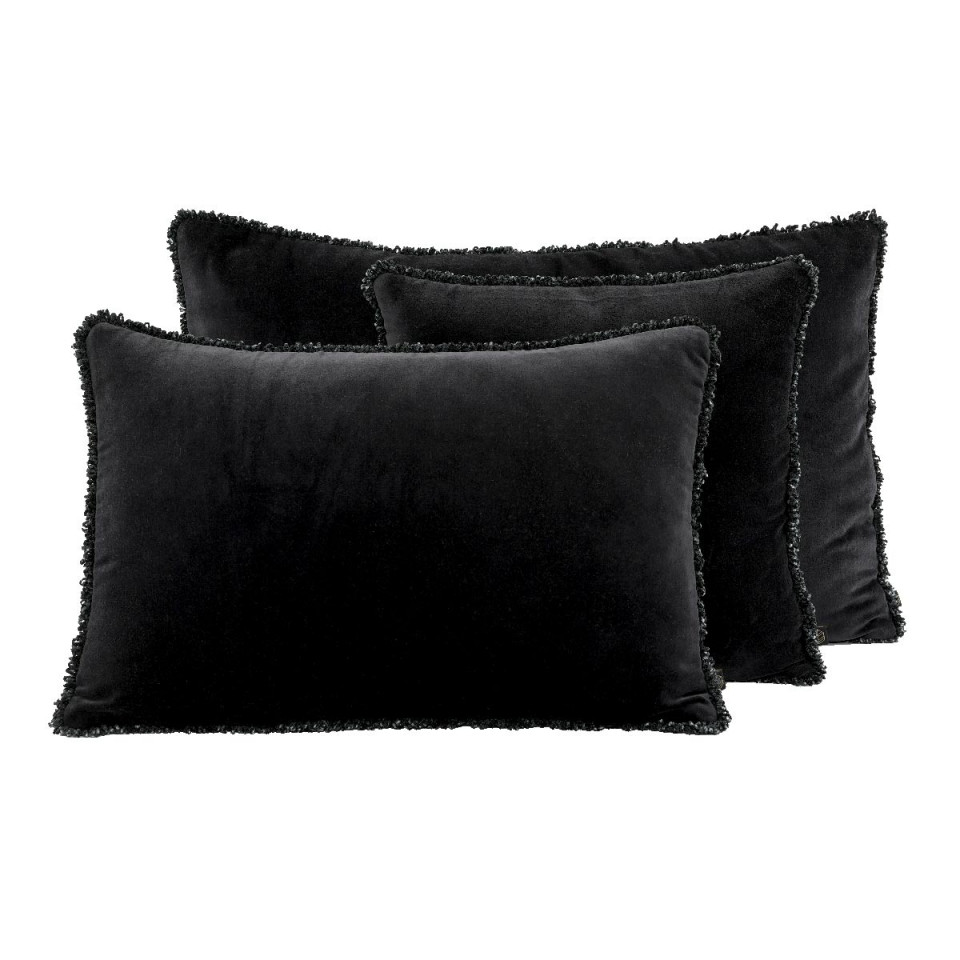 Housse de Coussin Velours Frangé KOBE