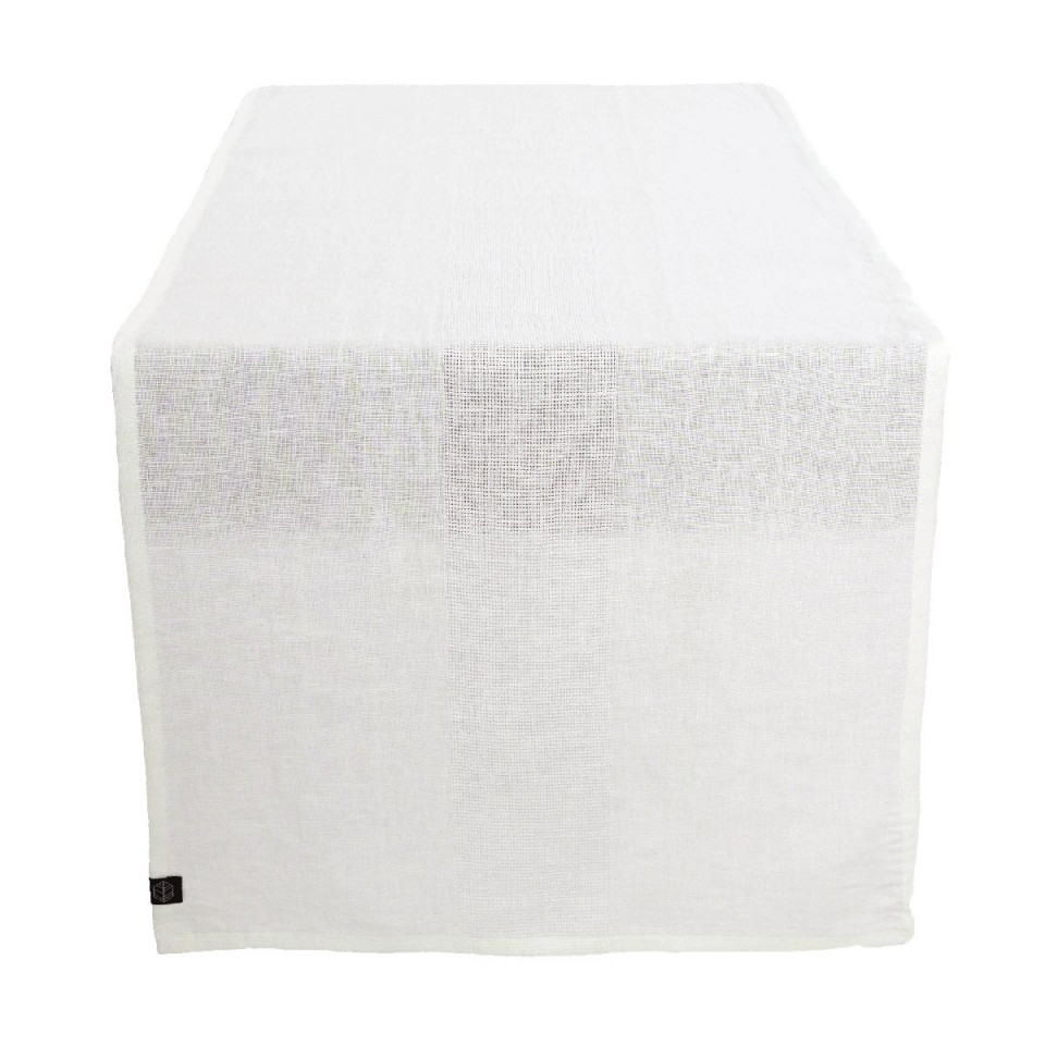 Chemin de Table Nid d'Abeille 100% Lin PISE