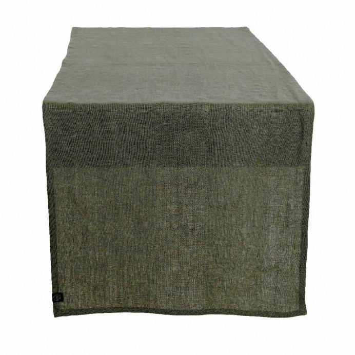 Chemin de Table Nid d'Abeille 100% Lin PISE