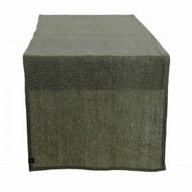 Chemin de Table Nid d'Abeille 100% Lin PISE