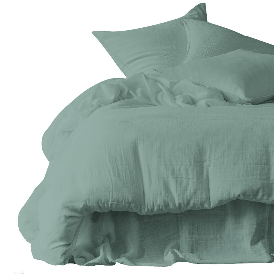 Housse de Couette En Gaze de Coton MYKONOS