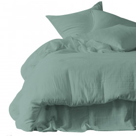 Housse de Couette En Gaze de Coton MYKONOS
