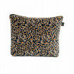 Trousse en Velours Imprimé Léopard GAIRO