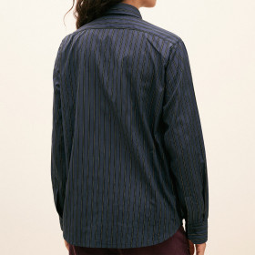Chemise Masculine Freya Navy Chic Hod Paris