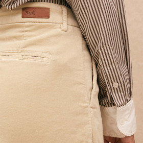 Pantalon Large Velours Lisse Pacifie dune Hod Paris